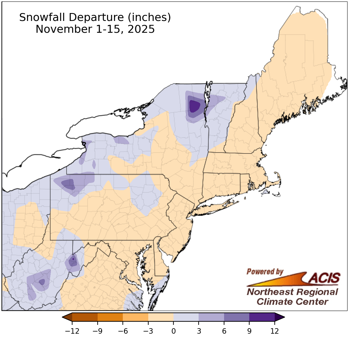 snow map